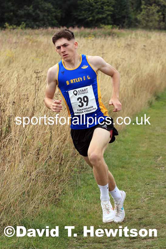 Senior Mens relay 2022 Farringdon Cross Country, Sunderland, Saturday, Sept. 3rd. Photo: David T. Hewitson/Sports for All Pics